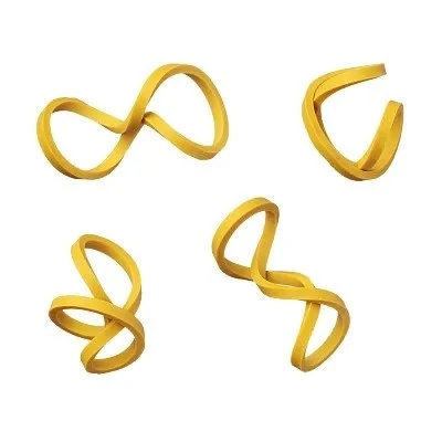 Color-coded postal rubber bands Color-coded postal rubber bands